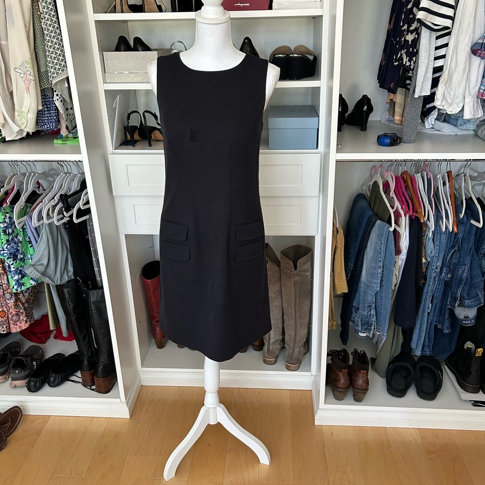 Brooks Brothers mod double pocket dress- size 8